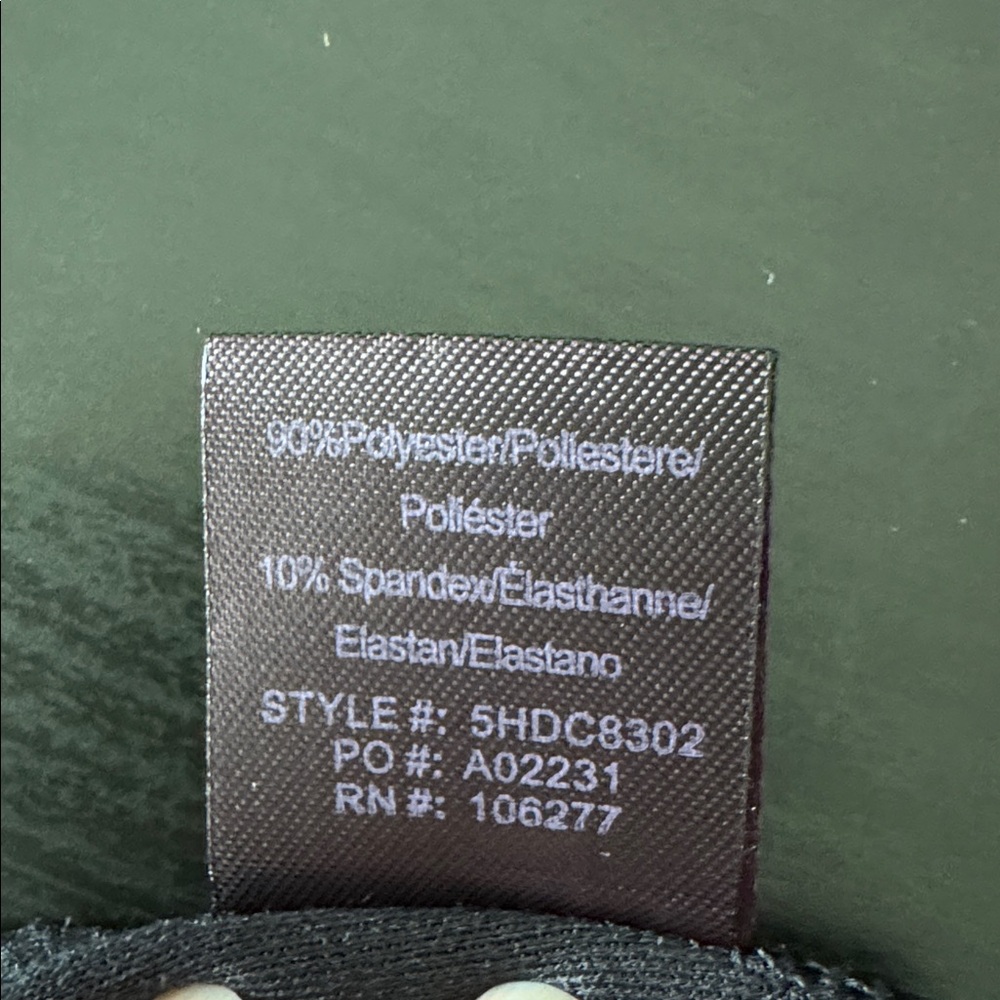 Black Faux Suede Leggings - Picture 5 of 5